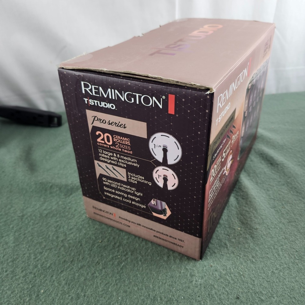 Remington H9100s T-studio Thermaluxe Ceramic Hair Setter - Pink - Picture 11 of 12